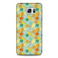 Frutix Turunç 02 Samsung Galaxy Note 5 Kılıf Desenli Silikon