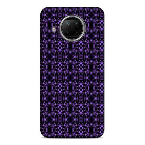 Lopard Xiaomi Redmi Note 9 Pro 5G Uyumlu Kılıf PiXel (22) Tam Koruma Kılıfı Mor