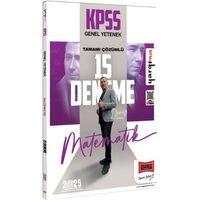 2025 KPSS Genel Yetenek Tamamı Çözümlü Matematik 15 Deneme Yargı Yayınları