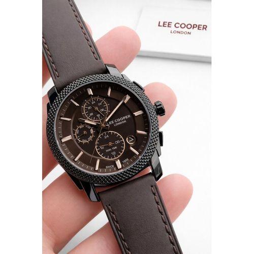 Lee Cooper Deri Kordon İç Fonksiyonları Aktif 5 Atm Suya Dayanıklı Erkek Kol Saati ELC.08331.642