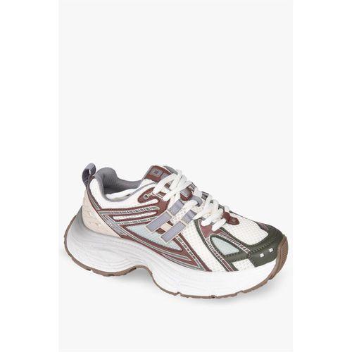 Hammer Jack Dalia Kadın Haki Bordo Spor Ayakkabı