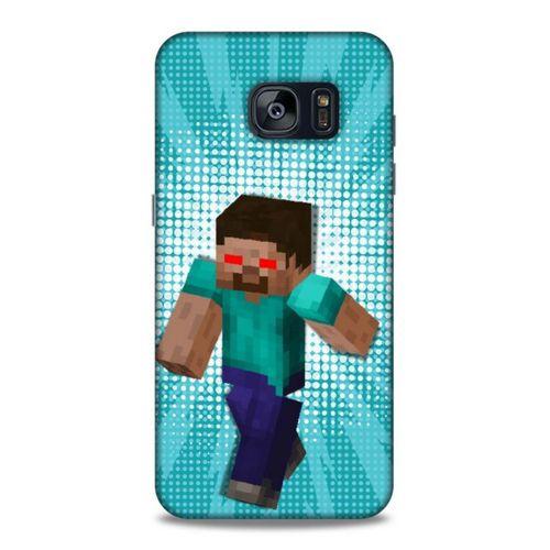 Lopard Samsung Galaxy S7 Edge Uyumlu Kılıf PiXel (42) Rugged Armor Kılıf Steve