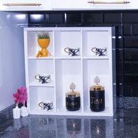 Düzenleyici Beyaz Kupa Rafı Fincan Rafı Kaliteli Şık Tasarım