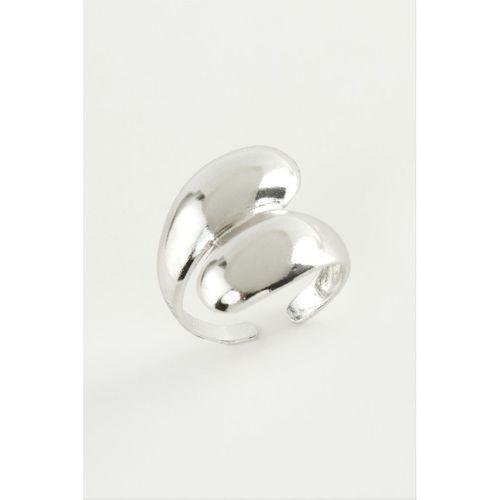 Su Damlası Metal Yüzük