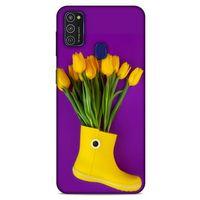 Samsung Galaxy M21 Uyumlu Kılıf Mor Delisi (44) Tough Armor Kılıf Bot