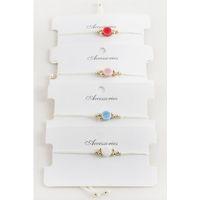 Yuvarlak Makrome İp Bileklik