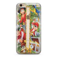 Apple iPhone 6 6s Kılıf Karayip Korsanları Arka Kapak Koruma Desenli Full Koruyucu