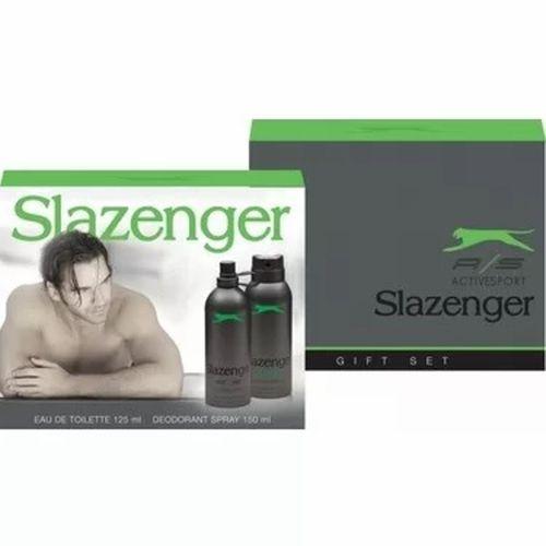 Slazenger Activesport Yeşil Kofre - Parfüm 125 ml + Deodorant 150 ml