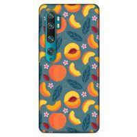 Frutix Şeftali 01 Xiaomi Mi Note 10 Kılıf Desenli Silikon