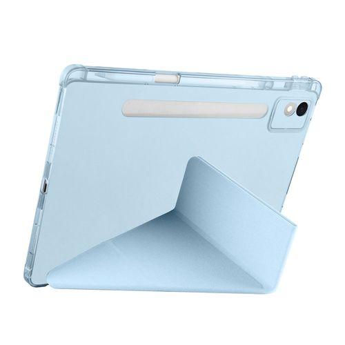 Lenovo Idea Tab Pro 12.7 TB-373FU Kılıf Zore Tri Folding Kalem Bölmeli Standlı Kılıf