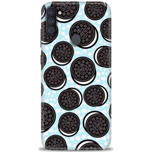 Samsung Galaxy M11 Kılıf HD Baskılı Kılıf - Oreo + Tam Ekran Koruyucu