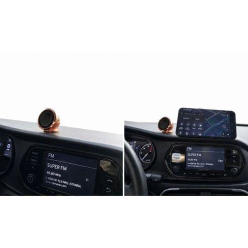 Metal Telefon Tutucu Torpidoya Yapışan Mıknatıslı