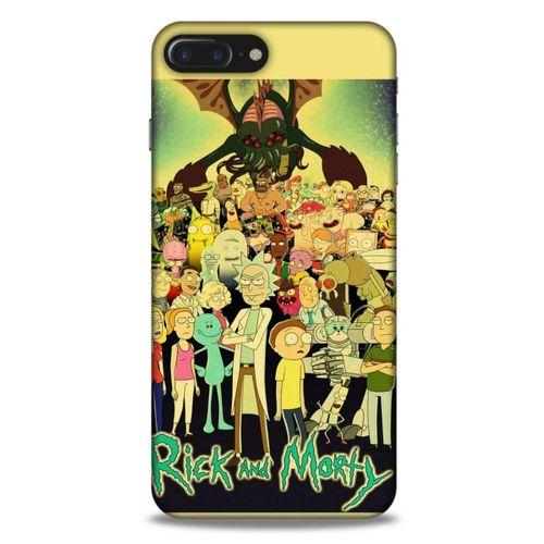 Apple Iphone 7 Plus Uyumlu Kılıf Rick And Morty (38) Neo Hybrid Kılıf Rick Sanchez