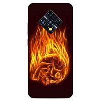 Lopard İnfinix Zero 8 Uyumlu Kılıf FireX (50) Shockproof Kılıf İskelet Kafa