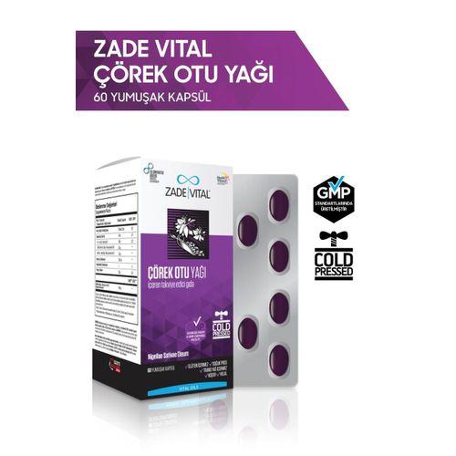 Zade Vital Zade Vital Çörek Otu Yağı Blister 60 Kapsül