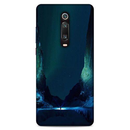 Lopard Xiaomi Mi 9T Pro Uyumlu Kılıf Gece'S (13) Silikon Kap Yeşil
