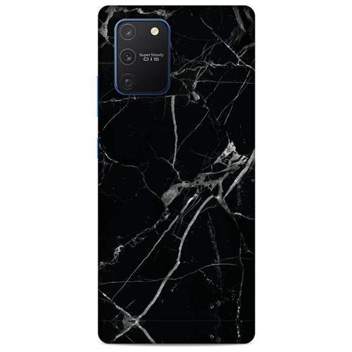 Mermer Desenli (17) Tema Tasarım Kılıf Siyah Samsung Galaxy S10 Lite Kılıf