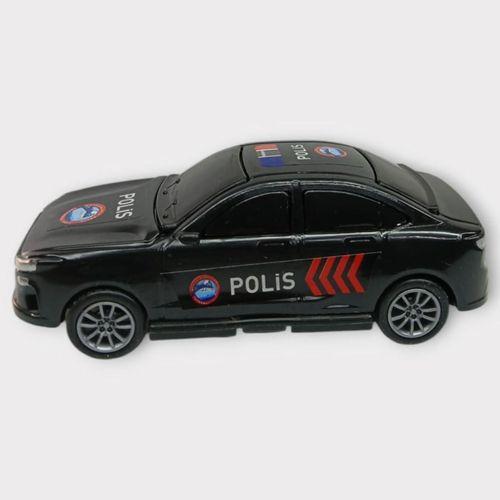 Çek Bırak TOGG Polis Arabası -Siyah Sedan