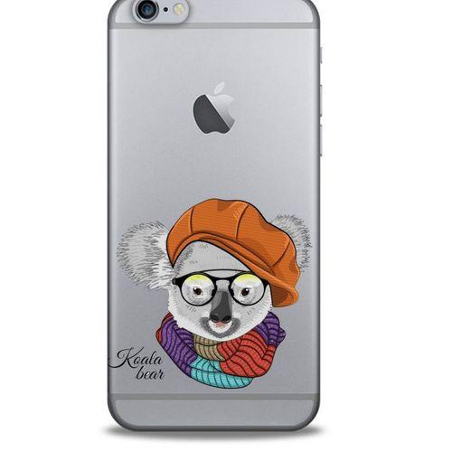 Zoologix (93) Apple Iphone 6S Şeffaf Kılıf Silikon Desenli