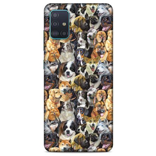 Samsung Galaxy A51 Kılıf Köpek Kıyafetleri (10) Full Koruma Kılıfı Labrador, Kaniş