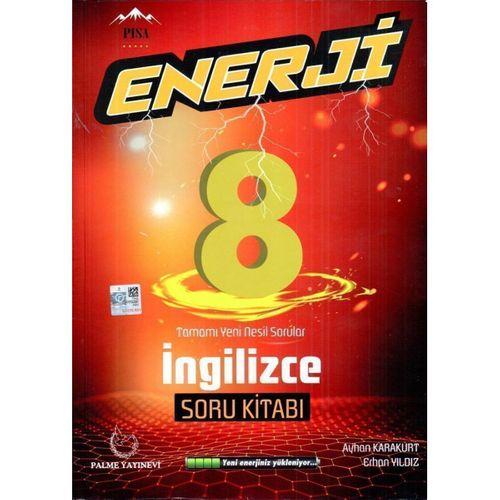 8. Sınıf İngilizce Enerji Soru Kitabı Palme Yayınları