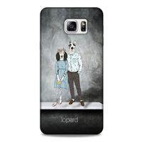 Samsung Galaxy Note 5 Kılıf FunnyMaX (46) Core Armor Kılıf Antrasit Köpek