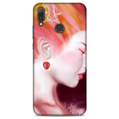 Huawei Y9 2019 Uyumlu Kılıf Pembe Delisi (26) Tpu Silikon Kılıf Kiraz