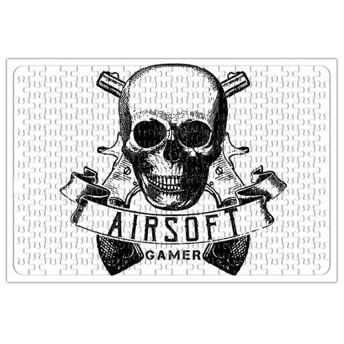Airsoft Gamer White Puzzle 240 Parça Yapboz
