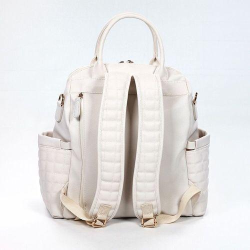 M&Y Kitty Deri Anne Bebek Bakım Sırt Çantası 7271 Krem