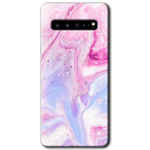 Potkal Hediye Fabrikası Samsung Galaxy S10 Plus HD Baskılı Kılıf + 9D Tam Ekran Koruyucu - Kabarmış Leke