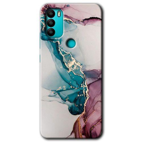 General Mobile GM 21 Plus Kılıf HD Desen Baskılı Arka Kapak - Liquid Mermer