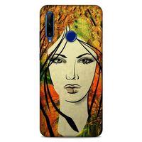 Lopard Huawei Honor 20 Lite Uyumlu Kılıf Sürreal Yüzler ♀ (29) Arka Koruma Kılıfı Baskılı