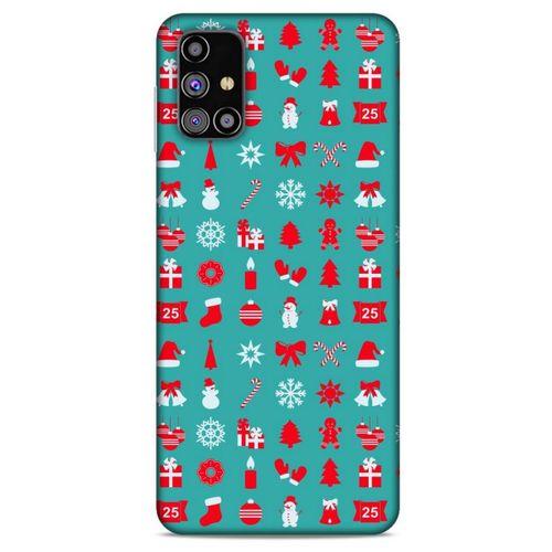Yılbaşı Süsleri 13 Samsung Galaxy M31s Kılıf Silikon Kapak