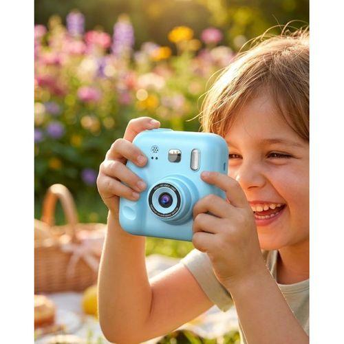 Çocuk Kamera Anında Baskı Özellikli 4 Rulo Kağıt Ve 5 Kalem Hediyeli