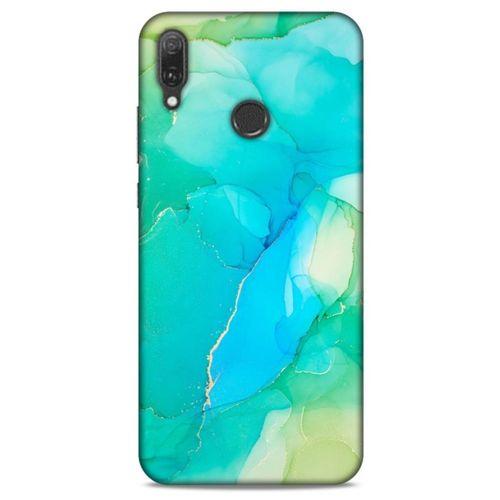 Huawei Y9 2019 Uyumlu Kılıf Yeşil Delisi (3) Kapak Çay yeşil
