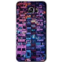 Galaxy Note 5 Kılıf HD Desen Baskılı Arka Kapak - Şehir Görünümü