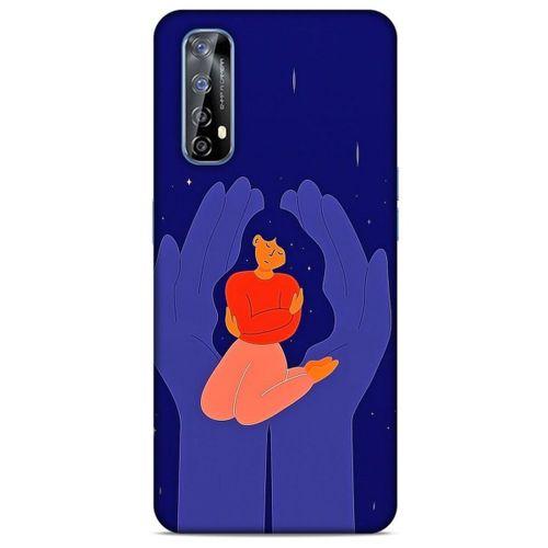 Huawei P Smart 2021 Kılıf Depresyon (7) Telefon Kılıfı Koyu Kahverengi