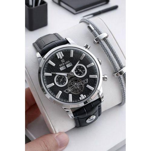 Reward İtalyan Bileklik Hediyeli Deri Kordon Otomatik Mekanizma 5 Atm Erkek Kol Saati W.147667.2