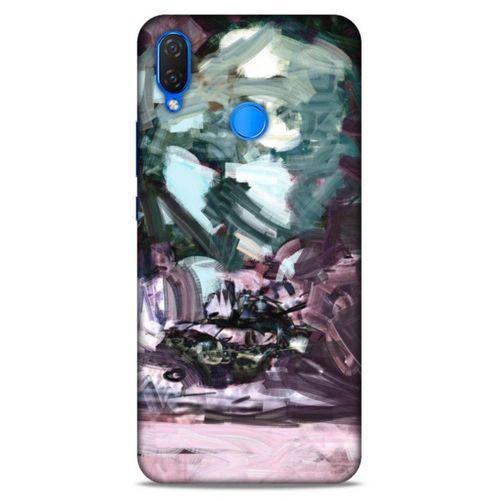 Lopard Huawei Psmart 2019 Uyumlu Kılıf Soyut Sanat (39) Baskılı Liquid Crystal Kılıf