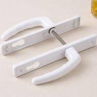 Beyaz PVC Kapı Kolu (Balkon ve Yale Uyumlu)