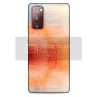 Paslı Renkler Turuncu Xiaomi Redmi Note 8T Kılıf