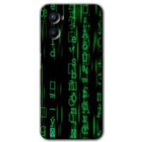 OPPO Oppo A96 Kılıf HD Desen Baskılı Arka Kapak - Matrix