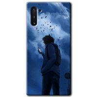 Samsung Galaxy Note 10 HD Baskılı Kılıf + 9D Tam Ekran Koruyucu - Sonbahar Yalnızlığı