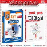 Apotemi AYT Matematik Deneme ve AKM Dil Bilgisi Soru Bankası Seti 2 Kitap