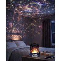 Çocuk Odası Yıldız Projektörü Renk Değiştiren Gece Lambası