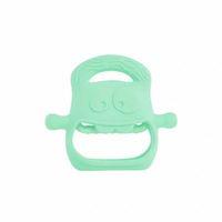 Açık Yeşil Bebek Silikon Diş Kaşıyıcı