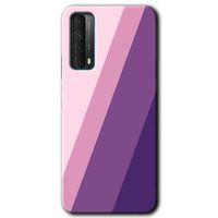 Huawei P Smart 2021 Kılıf HD Desen Baskılı Arka Kapak - Oblique + Kırılmaz Cam