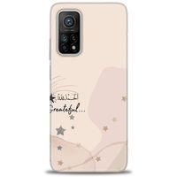 Xiaomi Mi 10T Kılıf HD Baskılı Kılıf - Greateful + Tam Ekran Koruyucu