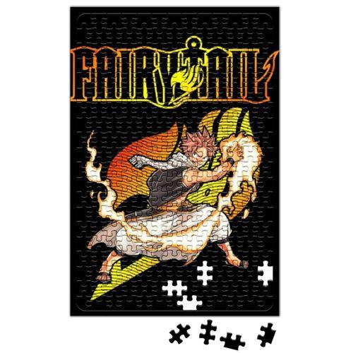 Fairy Tail Anime Manga Natsu Dragneel Fire Puzzle