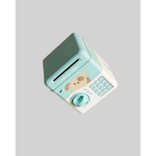 Su Yeşili Elektronik Şifreli Atm Tasarımlı Para Biriktirme Kumbarası